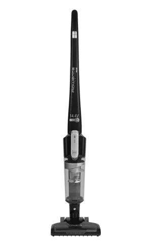 Vacuum cleaner Rowenta RH6545WH, AIR FORCE EXTREME, cyclonic technology, 14.4V lithium ion battery, up to 30 min. running time, 5 h recharging time, Head with LED, dust container capacity: 0.65 L, 80 dB(A), black