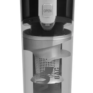 Vacuum cleaner Rowenta RH6545WH, AIR FORCE EXTREME, cyclonic technology, 14.4V lithium ion battery, up to 30 min. running time, 5 h recharging time, Head with LED, dust container capacity: 0.65 L, 80 dB(A), black