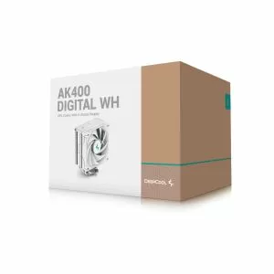 Cooler DeepCool Cooler CPU AK400 Digital White - LGA1700/AM5