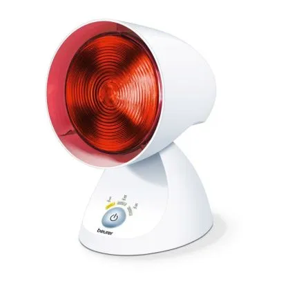 Infrared lamp Beurer IL 35 infrared lamp, For colds and muscle tension, 5 angle settings, Pressed glass bulb, 3-level electronic timer