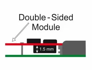 Card Delock PCI Express x1 - 2 x chei interne M.2 B 110 mm, factor de formă cu profil redus