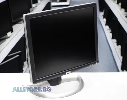 Dell 1703FP, hub USB 1280x1024 SXGA 5:4 de 17 inchi, argintiu/negru, grad B