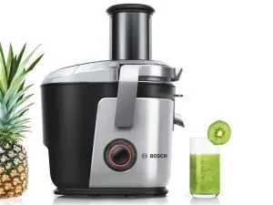 Juicer Bosch MES4000, Juicer, 1000W, XXL-hole, 2levels, Silver