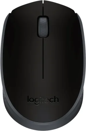 Mouse optic wireless LOGITECH M171, Negru, USB