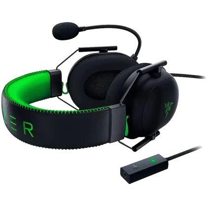 Razer BlackShark V2 - Wired Gaming Headset + USB Sound Card - SE - World Packaging