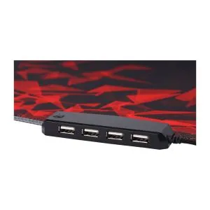 Mouse pad luminoasă Marvo Gaming Mousepad MG011- Mărime XL, RGB, hub USB