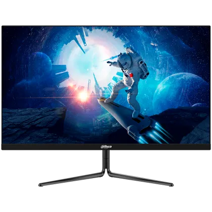 Геймърски монитор Dahua LM24-E231, 23.8" FHD (1920x1080) IPS, 165Hz, 100% sRGB, 16:9, 1000:1, 300nits, 178°/178°, 1ms, VESA,  1x DP 1.2, 1x HDMI 1.4, 1x Audio out, DC 12V 2.5A.