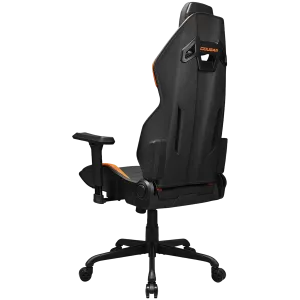 COUGAR Hotrod, Gaming Chair, High Density MoldShaping Foam, Hyper-Dura leatherette, Multi-zone backrest design, Up & Down Adjustment Lumbar Pillow, 3D Armrests, 5-Star Steel Base, Silent Casters, Weight Support - 136 kg