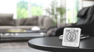 Hygrometer Beurer HM 22 thermo hygrometer; displays temperature, relative humidity, date and time; timer function; sensor buttons