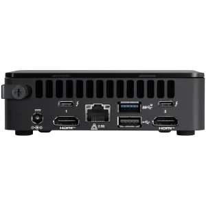 ASUS NUC 13pro/RNUC13ANKI700002I/Intel Core i7-1360p/Intel Iris Xe Graphics/4xUSB/M.2 22x80 NVMe; 22x42 SATA/2.5Gbe LAN/2xHDMI/ 2x Thunderbolt 4 (USB-C+DP)/no Storage/no RAM/AX211.NGWG.NV/no OS/EU Cord/Slim Kit(L6)/EAN:4711387502303