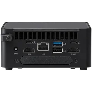 ASUS NUC 14pro/RNUC14RVHI300002I/Intel Core 3 100U/Intel Graphics/4xUSB/M.2 22x80 NVMe; 22x42 NVMe/2.5'' SATA slot/2,5Gbe LAN/2xHDMI/ 2x Thunderbolt 4 (USB-C+DP)/no Storage/no RAM/AX211.D2WG.NV/no OS/EU Cord/Tall Kit(L6)/EAN:4711387491409