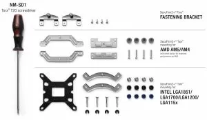 Kit de montare pentru răcitor Noctua NM-M1-MP83, priză multiplă SecuFirm2+