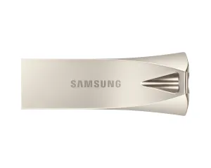 Memorie USB Samsung BAR Plus, 128GB, USB-A, Argintiu