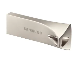 Memorie USB Samsung BAR Plus, 128GB, USB-A, Argintiu