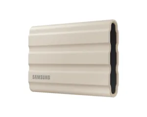 SSD extern Samsung T7 Shield, 1TB USB-C, bej