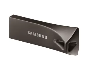 Memorie USB Samsung BAR Plus, 128GB, USB-A, Titanium Grey
