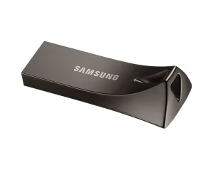 Memorie USB Samsung BAR Plus, 128GB, USB-A, Titanium Grey