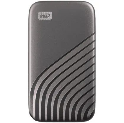 SSD extern Western Digital My Passport, 1TB, 2.5", USB 3.2, gri