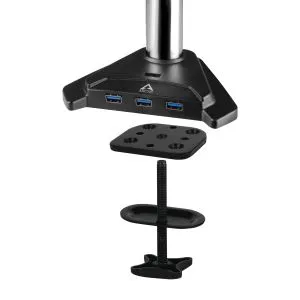 Arctic стойка за два монитора Desk Mount Dual Monitor 4xUSB3.0 - Z2 Pro - Gen 3