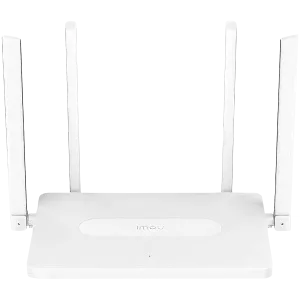 Router Wi-Fi Imou HR12G AC1200 Dual-Band Gigabit, Wifi 5, bandă duală 2,4GHz și 5GHz, 4x antene externe 5dBi, 1x Gigabit WAN, 3x Gigabit LAN, Mesh „Imou-Link”