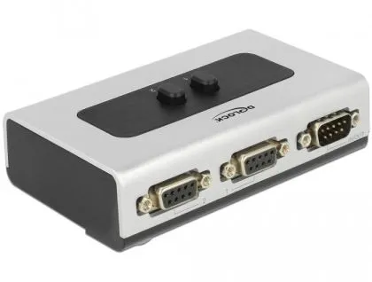 Comutator manual DeLock, RS-232 / RS-422 / RS-485 2 porturi