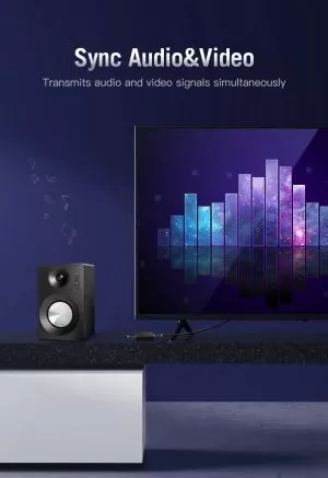 Vention Кабел HDMI v2.0 M / M 4K/60Hz Gold - 12M Black - AACBM