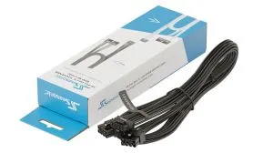 Seasonic модулен кабел Modding Cable 600W Black - PCIe 5.0 12VHPWR - SS-2X8P-12VHPWR-600-BK