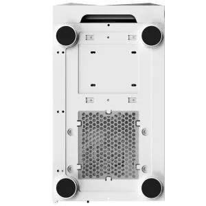 Montech кутия X3 MESH, Mid-tower Case, TG, 6 fixed RGB Fans, White