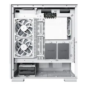 Montech кутия SKY TWO, Mid-tower Case, TG, 4x120mm ARGB Fans, White