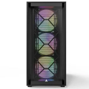 Montech box AIR 1000 PREMIUM, carcasă de mijloc turn, TG, 2 panouri frontale, ventilatoare ARGB 4x120 mm, negru