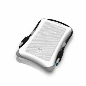 Sertar rezistent la impact pentru unitate de 2,5" Silicon Power Armor A30 White USB 3.2