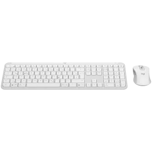 LOGITECH Signature Slim Combo MK950 - OFF WHITE - US INT'L - 2.4GHZ/BT - INTNL-973