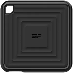 SSD extern Silicon Power PC60, 256 GB, USB 3.2, Type-C, negru