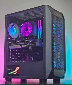 RTX 4070 Super / Ryzen 5-7500F / RAM 16GB / SSD 512GB /  Геймърски компютър DarkReaper 124