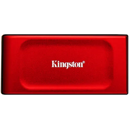 Kingston SSD 2TB XS1000 Red External USB 3.2 Gen 2 Portable Solid State Drive