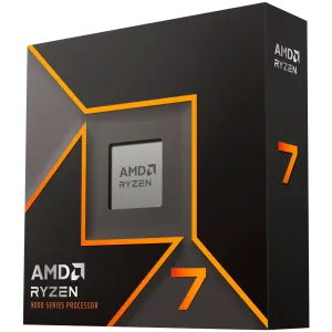 AMD CPU Desktop Ryzen 7 8/16T 9700X (3.8GHz/5.5GHz,40MB,65W,AM5) box, with Radeon Graphics