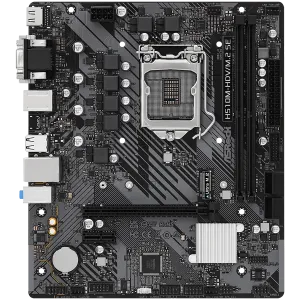 ASROCK Main Board Desktop H510M-HDV/M.2 SE (H470, S1200, 2xDDR4, 1xPCIe 4.0x16, 1xPCIe 3.0x1, 4x SATA3 , 1x M.2, 6x USB 3.2 Gen1, 6x USB 2.0, 1x VGA, 1x DVI-D, 1x HDMI, 1x GLAN) mATX, Retail
