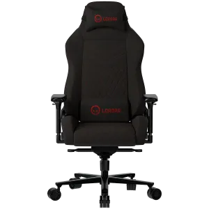 LORGAR Ace 422, Scaun gaming, țesătură rezistentă anti-petare, cadru metalic de 1,8 mm, mecanism multibloc, cotiere 4D, bază din aluminiu 5 stele, ridicare cu gaz clasa 4, roți PU de 75 mm, negru + roșu