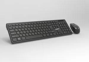 Tastatură și mouse Makki BDS Combo Keyboard and Mouse Wireless 2.4G BG ciocolată cu profil redus - MAKKI-KB-KMX-C16