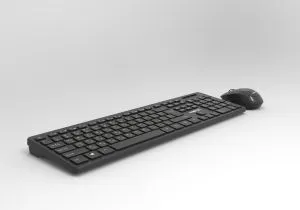 Tastatură și mouse Makki BDS Combo Keyboard and Mouse Wireless 2.4G BG ciocolată cu profil redus - MAKKI-KB-KMX-C16