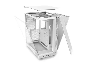 Case NZXT H6 Flow RGB Matte White - Middle Tower