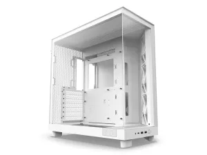 Case NZXT H6 Flow RGB Matte White - Middle Tower
