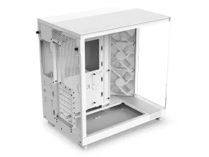 Case NZXT H6 Flow RGB Matte White - Middle Tower