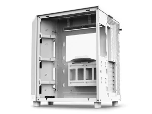 Case NZXT H6 Flow RGB Matte White - Middle Tower