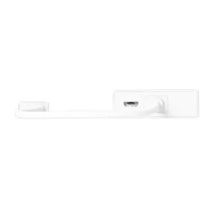 Hub cu 6 porturi j5create Mini Dock JUD380, USB 3.0, Gigabit Ethernet, HDMI, VGA, USB-B, alb