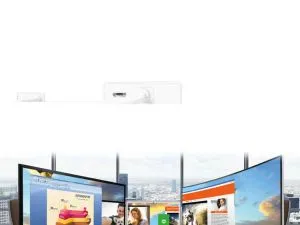 Hub cu 6 porturi j5create Mini Dock JUD380, USB 3.0, Gigabit Ethernet, HDMI, VGA, USB-B, alb
