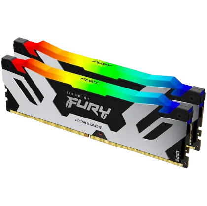 Kingston 64GB 6400MT/s DDR5 CL32 DIMM (Kit of 2) FURY Renegade RGB XMP