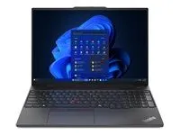 Laptop Lenovo ThinkPad E16 G2 Intel Core Ultra 7 155H (up to 4.8GHz, 24MB), 32GB(16+16) DDR5-5600, 1TB SSD, 16" WUXGA (1920x1200) IPS AG, Intel Arc Graphics, FHD&IR Cam, Backlit KB , Black, WLAN, BT, 3cell, FPR, DOS, 3Y Onsite