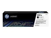 Cartuș de toner original LaserJet negru de mare capacitate HP 201X consumabil (CF400X)