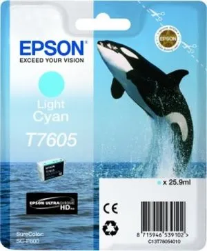 Consumable Epson T7605 Light Cyan